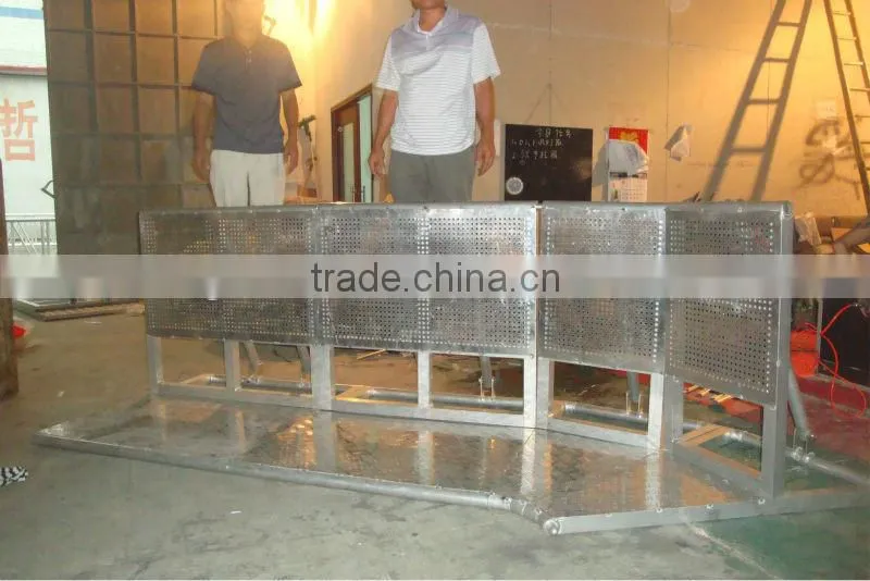 2014 hot sale aluminium barrier for concert