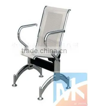 modern hair salon beautiful high quality stainless steel dark blue waiting room chairs to sale for hairdresser