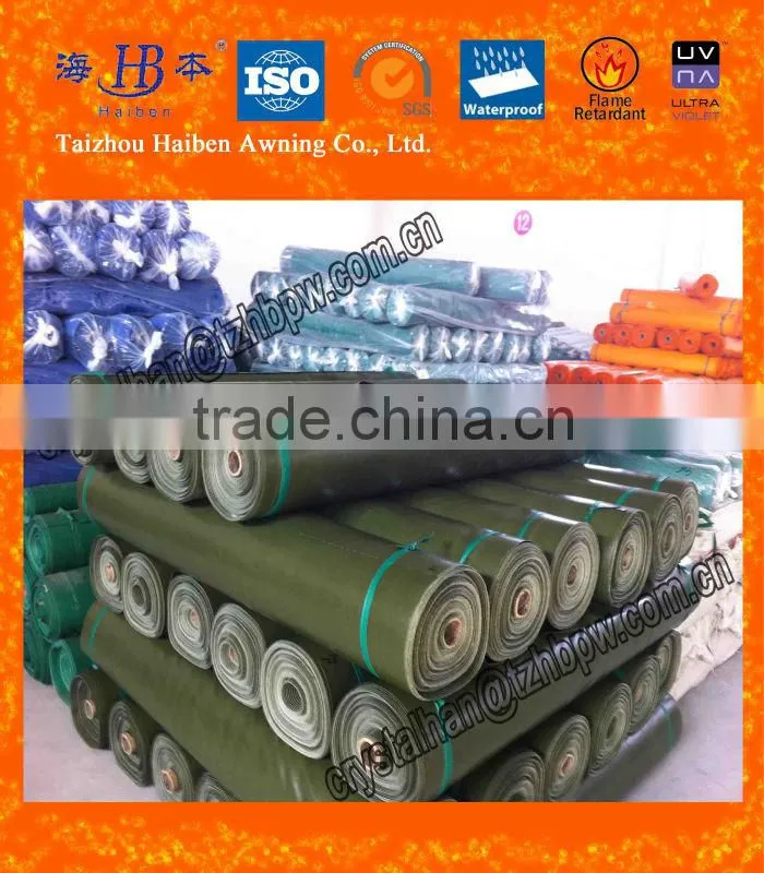 PVC coated vinyl fabric