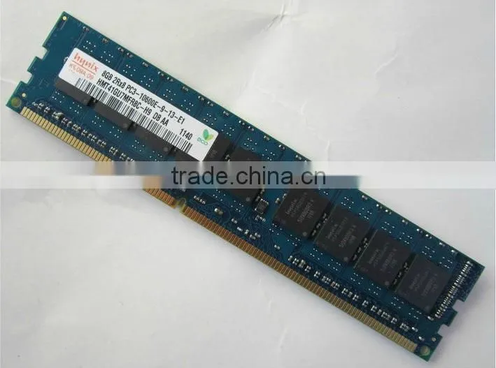 on sales 100% orginal ! 8G PC3-10600E ECC 1333MHZ DDR3 server ram memory