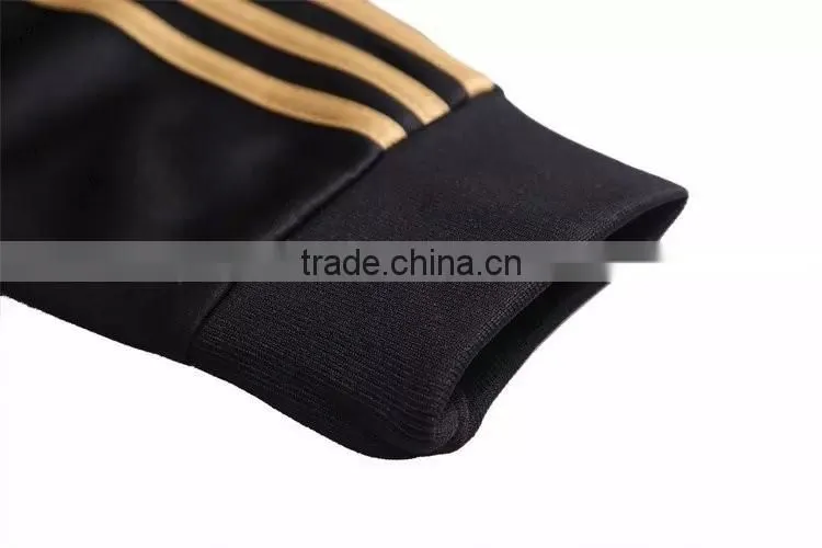 Juventus Black Soccer Jacket custom bomber jacket wholesale