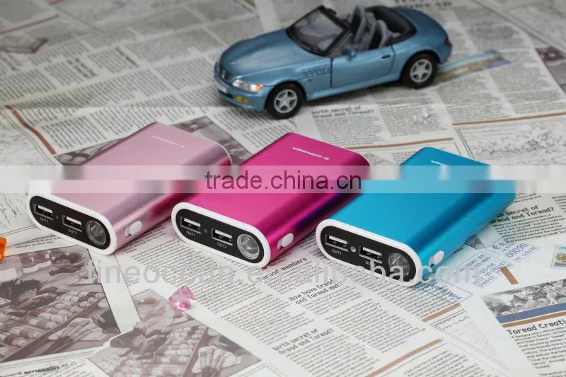 Battery Charger Mobile Power 6000mAh X8