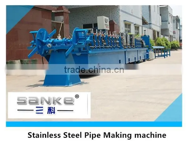 Easy operated Stainless steel pipe making machine direct manufactur in China