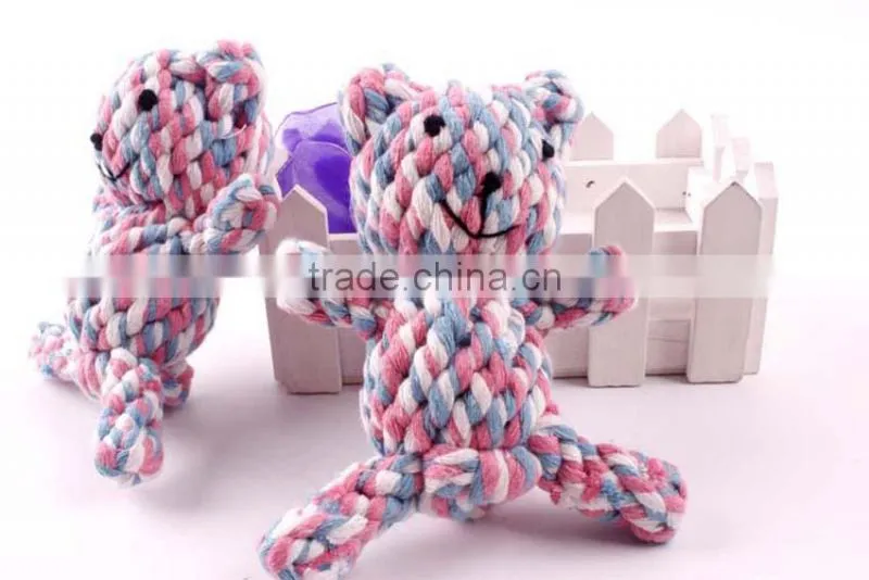 2014 all new sweety bear animal shape cotton pet toys and pet products