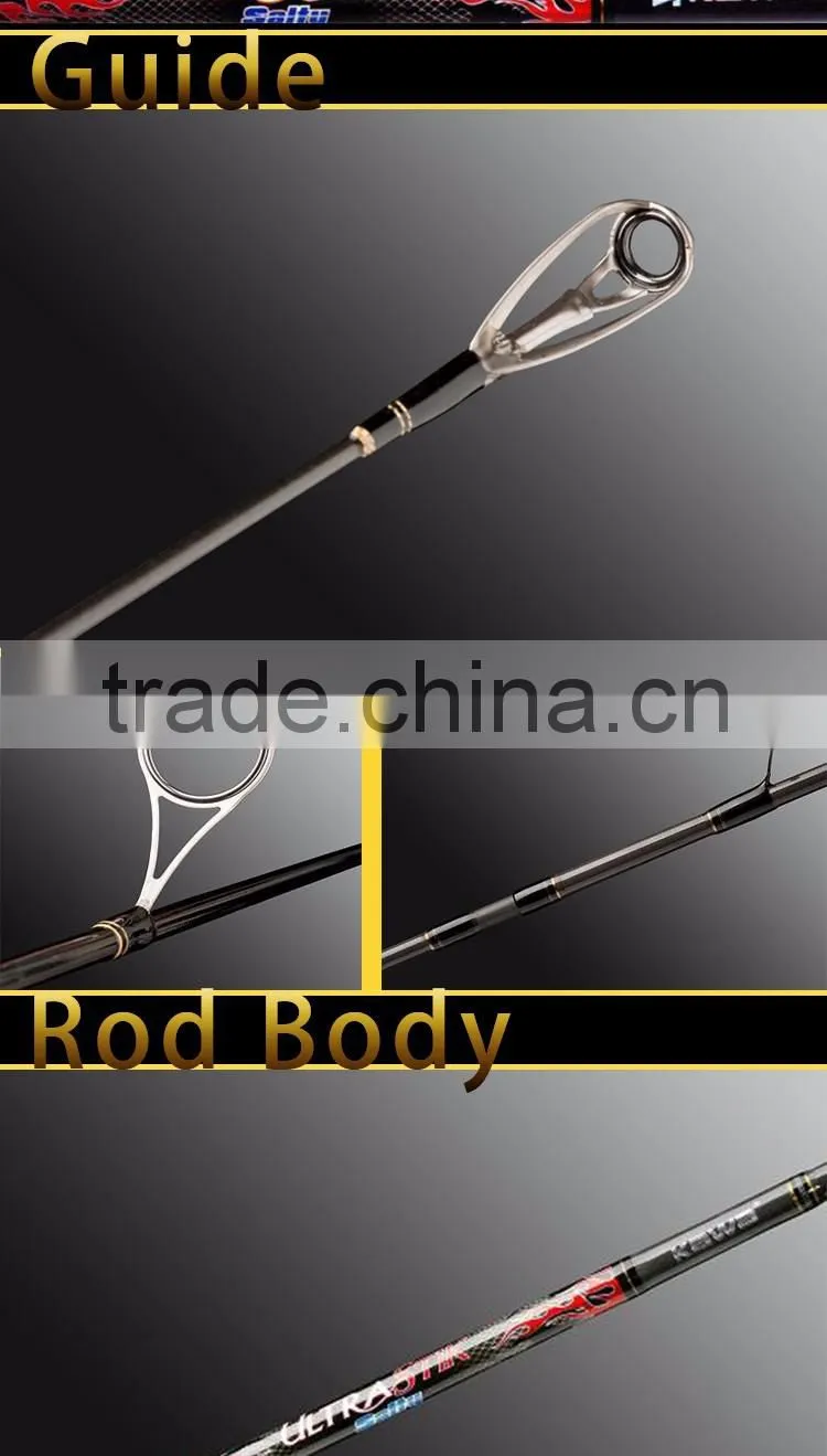 2016 newest highly elastic lure fishing rods