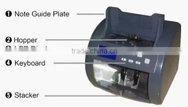 Professional Mixed Value Money Counter High-end Banknote Processer Durable Currency Machine