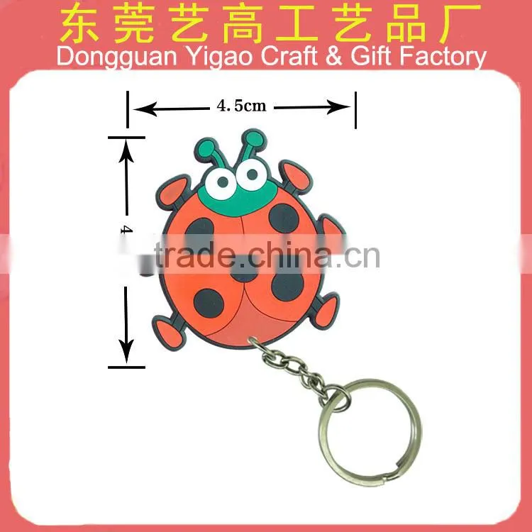Factory hot sale no minimum custom logo keychains