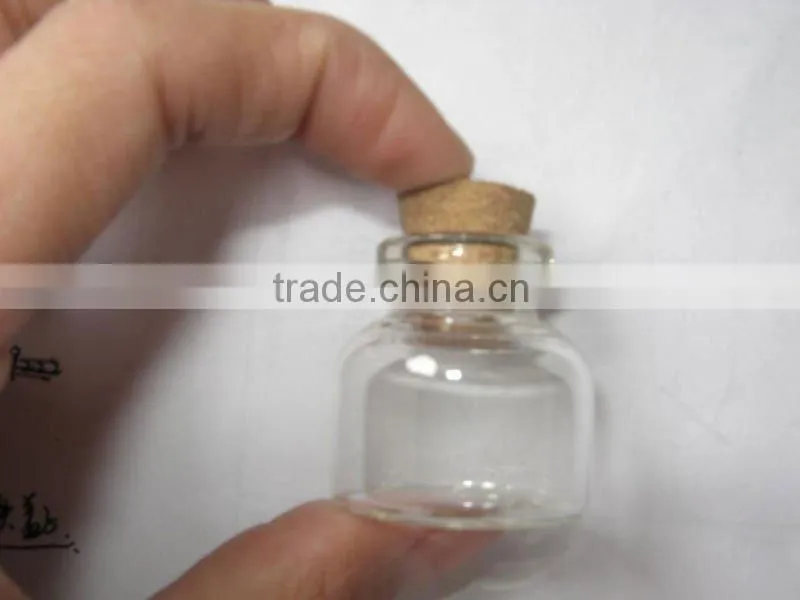 Hot sale Slim Glass Bottle With Cork