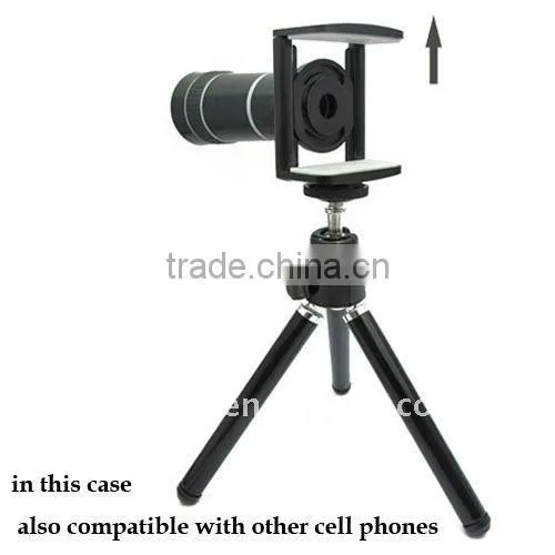 10X Optical Zoom Lens Mobile Phone Camera Telescope for Sony Ericsson Xperia X12 Arc LT15i W/ Triangle Stand Holder