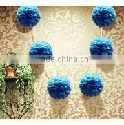 tissue paper pompom
