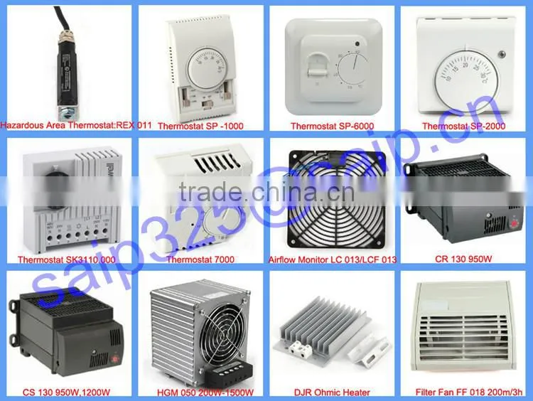 SAIPWELL HV 031/HVL 031 100W To 400W Space-saving Fan Heater