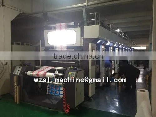 High Speed Gravure Printing Machine