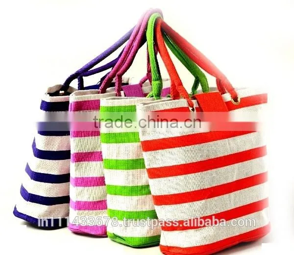 Jute shopper bag