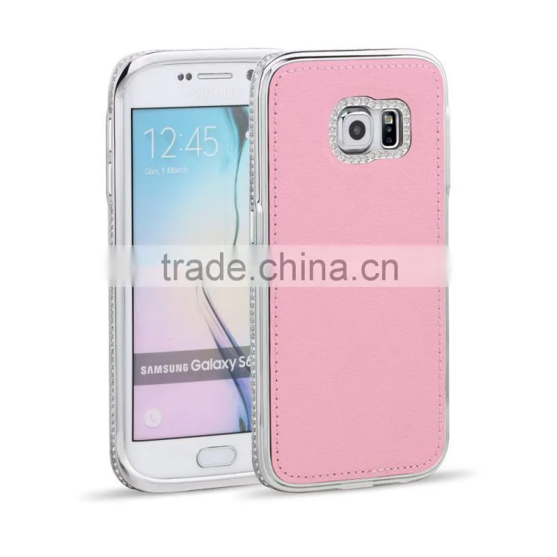 Best Price Leather Phone Case for Samsung S6 Edge