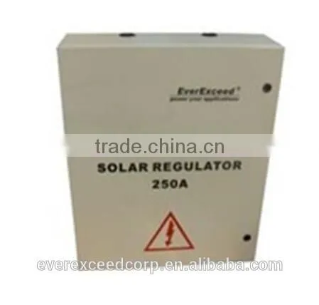EverExceed 48V 200A/250A with Intelligent Charge Mode PWM solar controller, solar charge controller