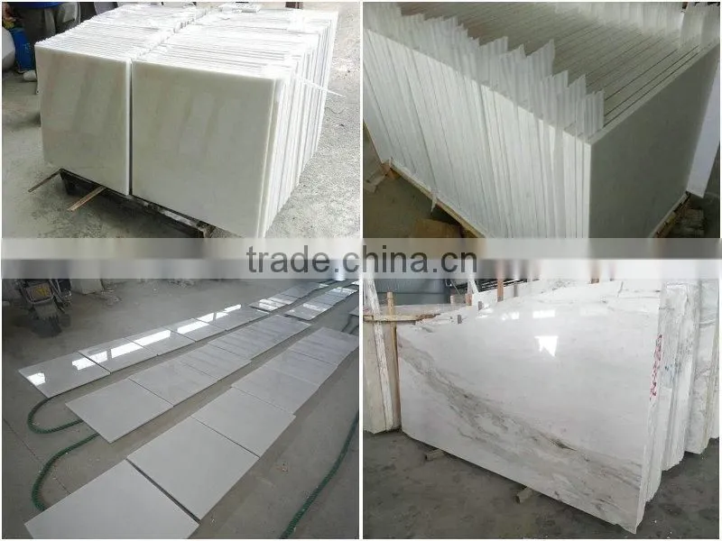Honed grey stripe marble stone tile