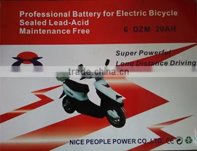 48v 12ah lead acid battery use for electric bike battery