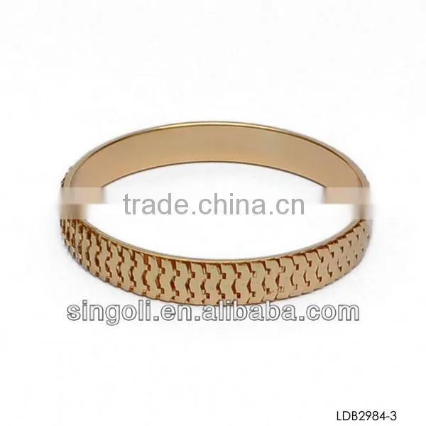 Fashion gold bangle jewelry set faux diamond bangle indian jewelry