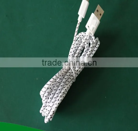 Hot sale1m 2m 3m fast charging usb cable for iphone 5s 5 6