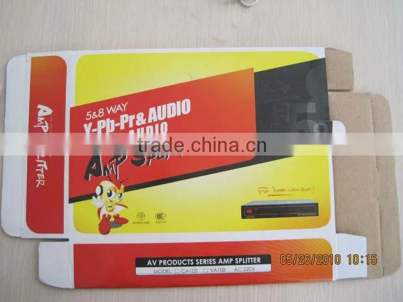 8-way video & audio AMP splitter VA108