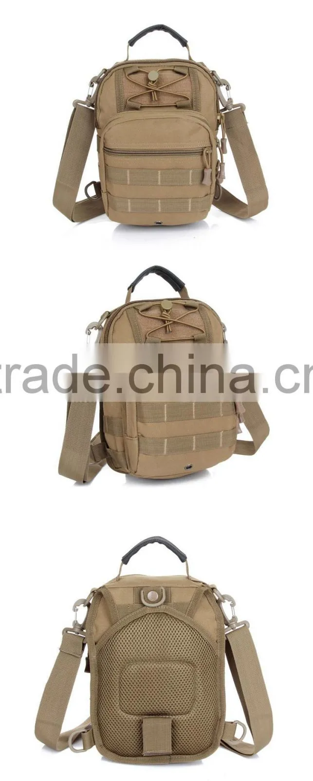 Outdoor leisure sport camouflage molle tactical military tool bag