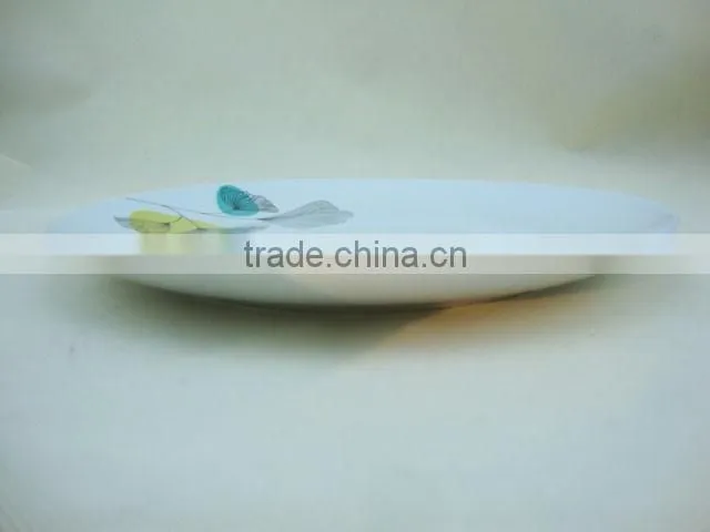 cheap ceramic plate 10.5inch dinner plate tableware in stock