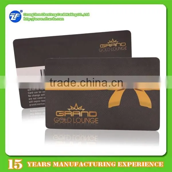 Low cost promotion barcode card for shopping mall