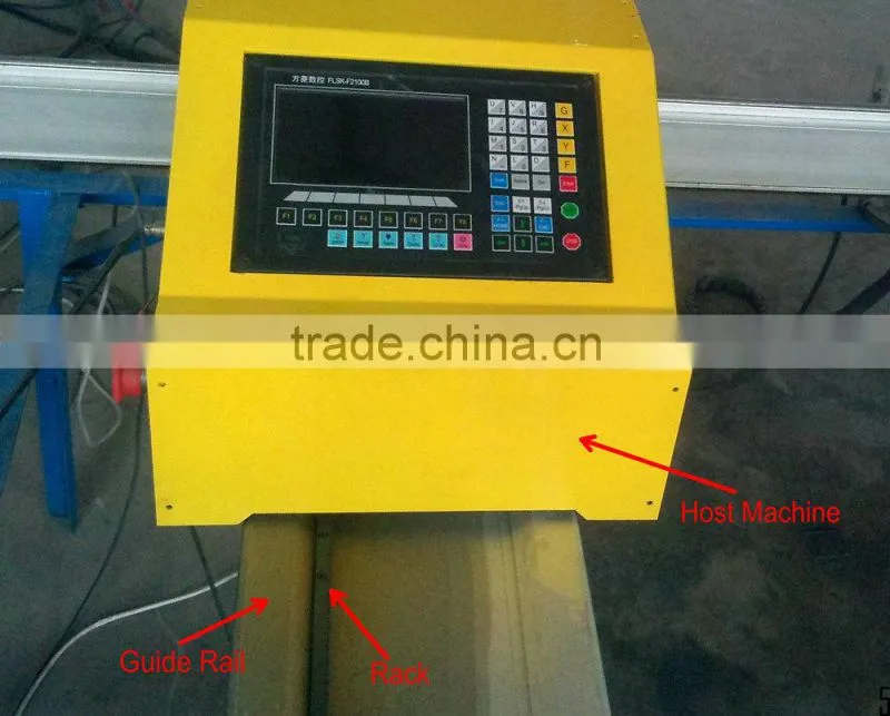 cheap cnc plasma and flame cutting machine dual use