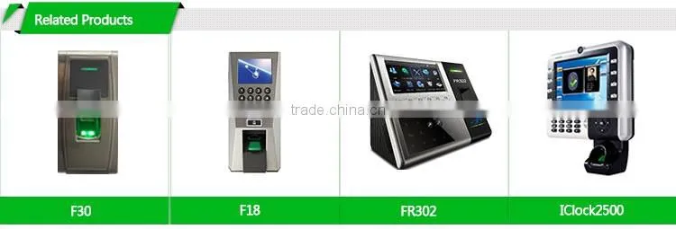 Biometric Fingerprint Wiegand Punch Card Security Systems For Business ( HF-F30)