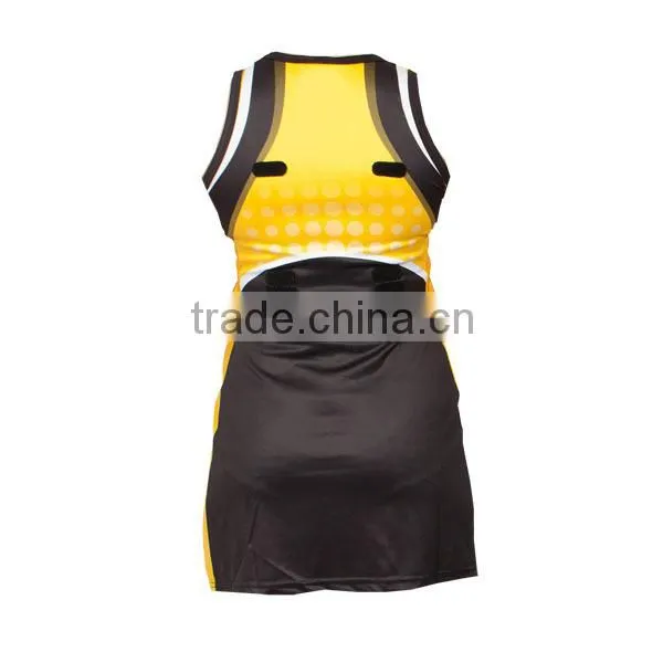 Full sublimation netball dress for school or club team