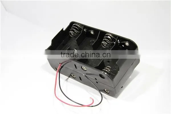 BH281 Battery holder , 8 C Battery Holder with Leads,battery holder,back to back battery holder
