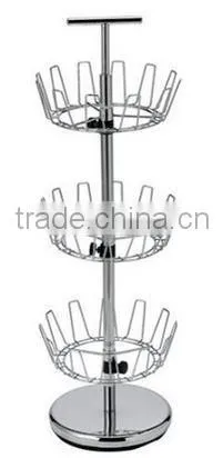 Bathroom 3 tier metal wire shower caddy
