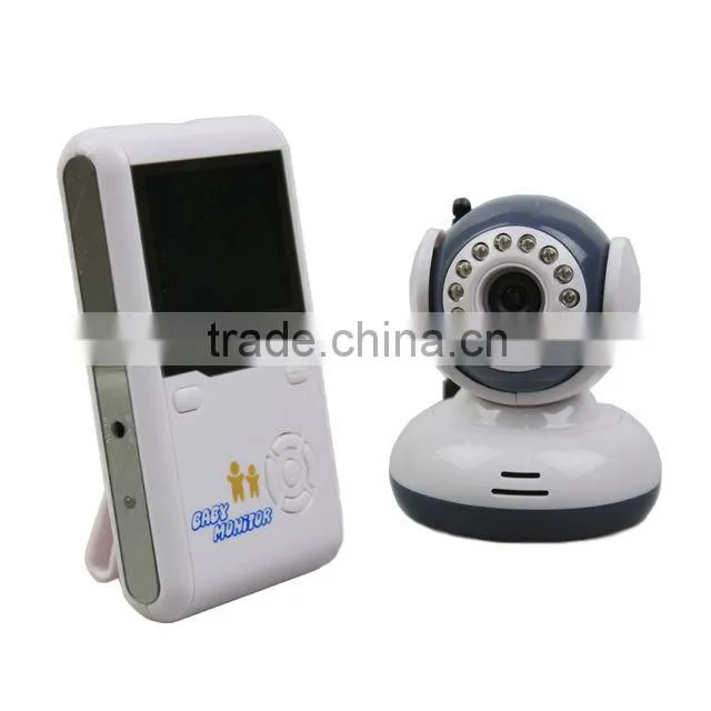 vivid image baby monitor 2-way communication, real time monitor, infrared night vision,rechargeable battery TV Out JVE-2011