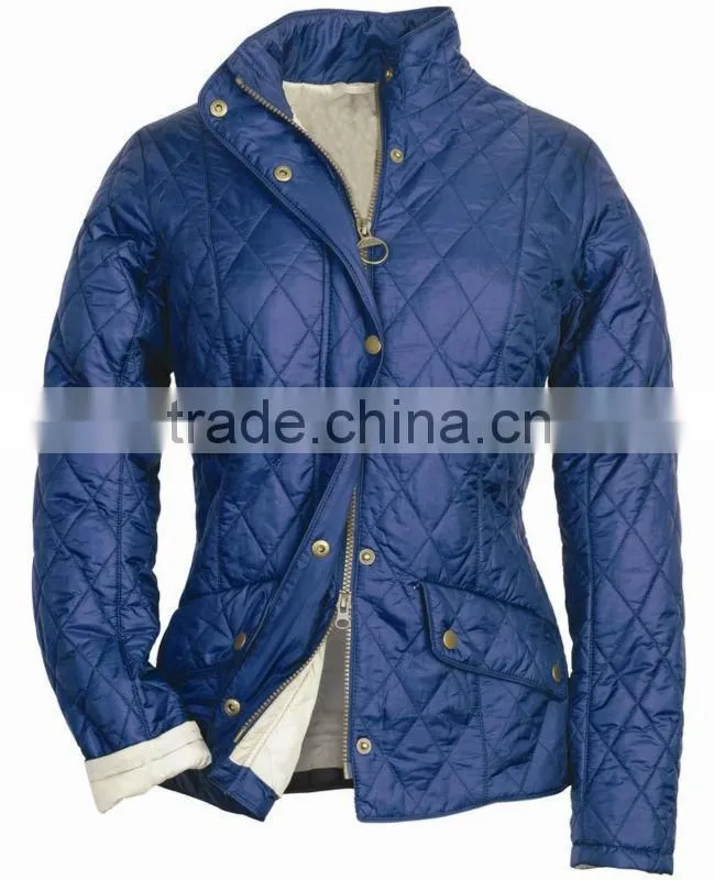 woman quilted jacket