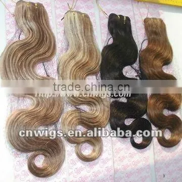 HIGH QUALITY mixed color human hair remy hair