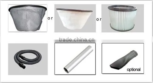 18L stainless steel best selling cleaning waste electrical appliances outdoors parts hot ash vacuum cleaner zhejiang factory