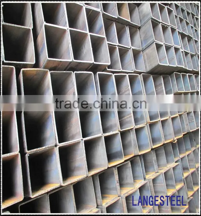 Square steel pipe black square steel pipes/tube