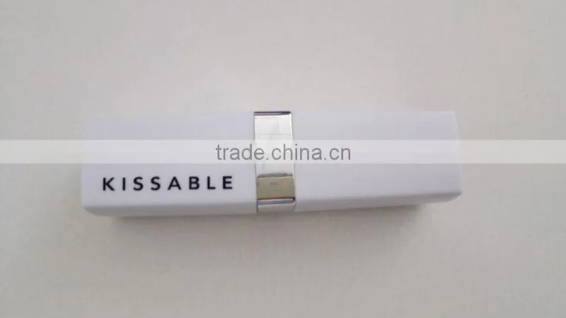 Factory direct Promotiona cosmetic Gift Power Bank 2600mah