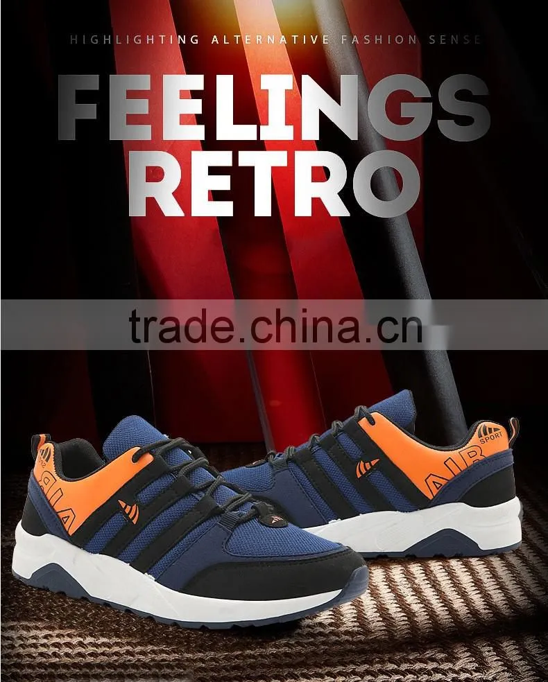 Wholesale in China #39-#44 Mesh Fabric sports running shoes for men