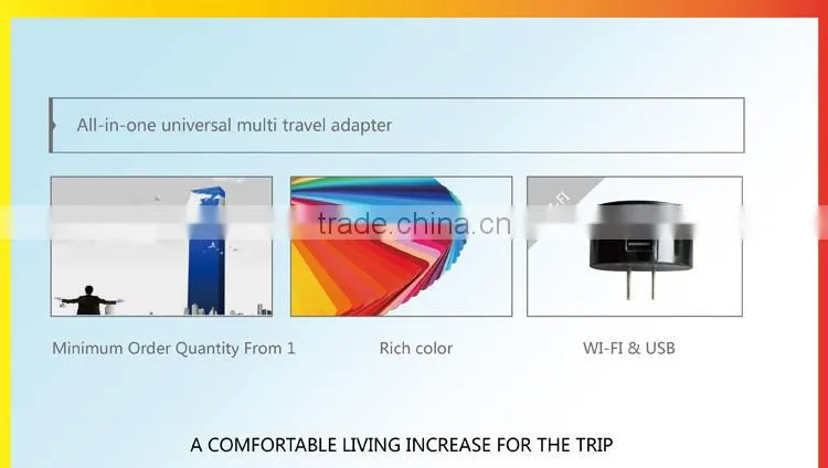 WIFI Router USB Universal Travel Adapter Power Charger ROHS
