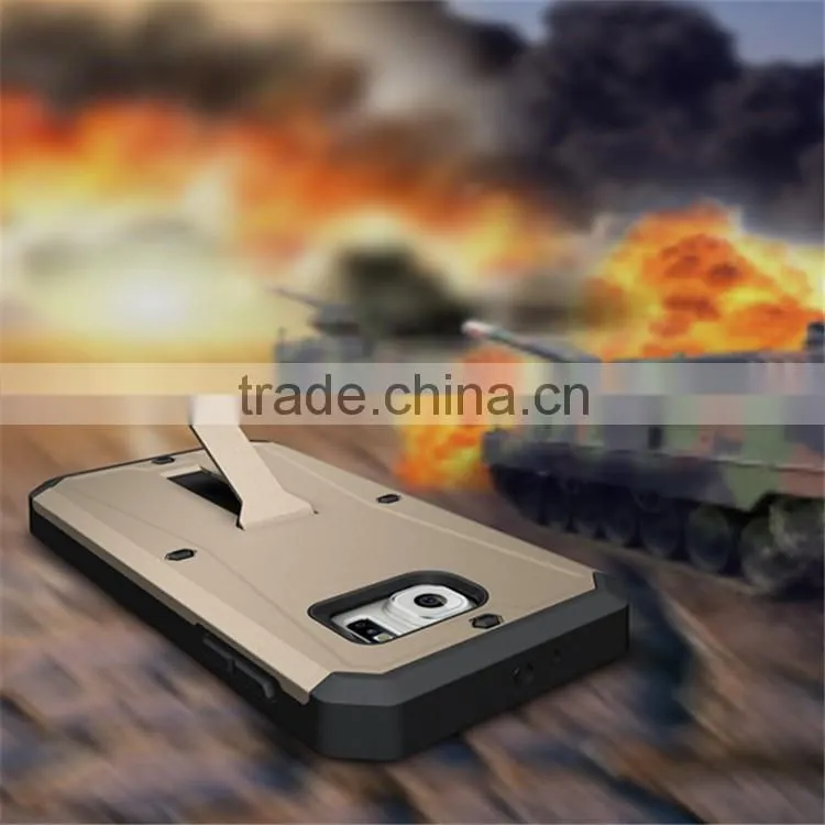 Best selling factory price armor cell phone case for samsung galaxy s6