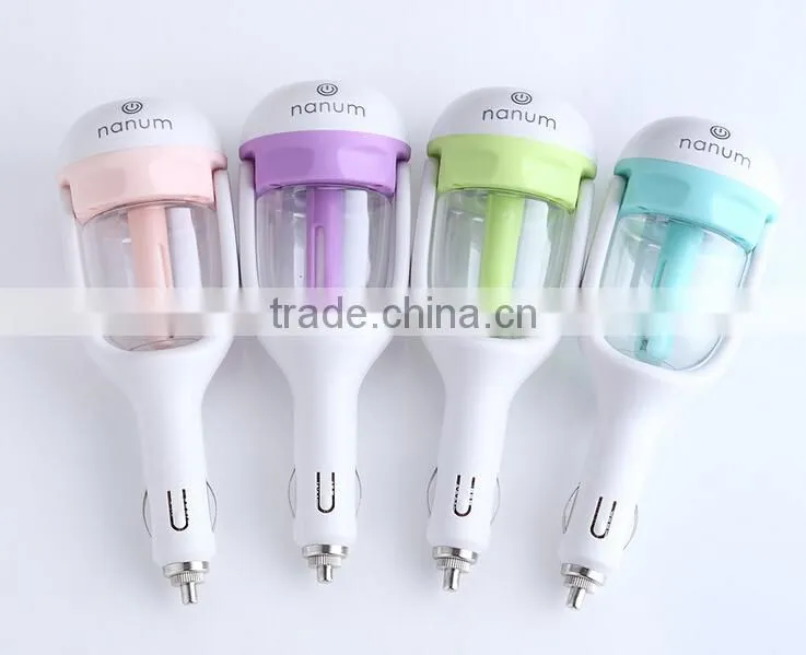 korean ultrasonic USB humidifier air water aroma diffuser,mini portable bottle cap air humidifier with usb