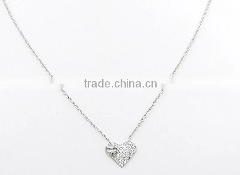 2016 fashion jewlery necklace designs silver plated pendant