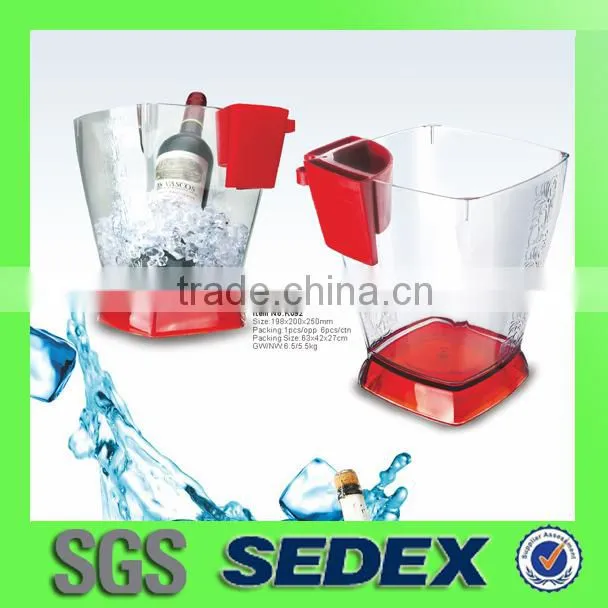 China manufacture Creative Plastic Ice Bucket