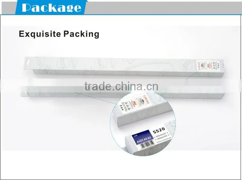 Car accessories windscreen wiper blade type special wiper blade for Audi a4