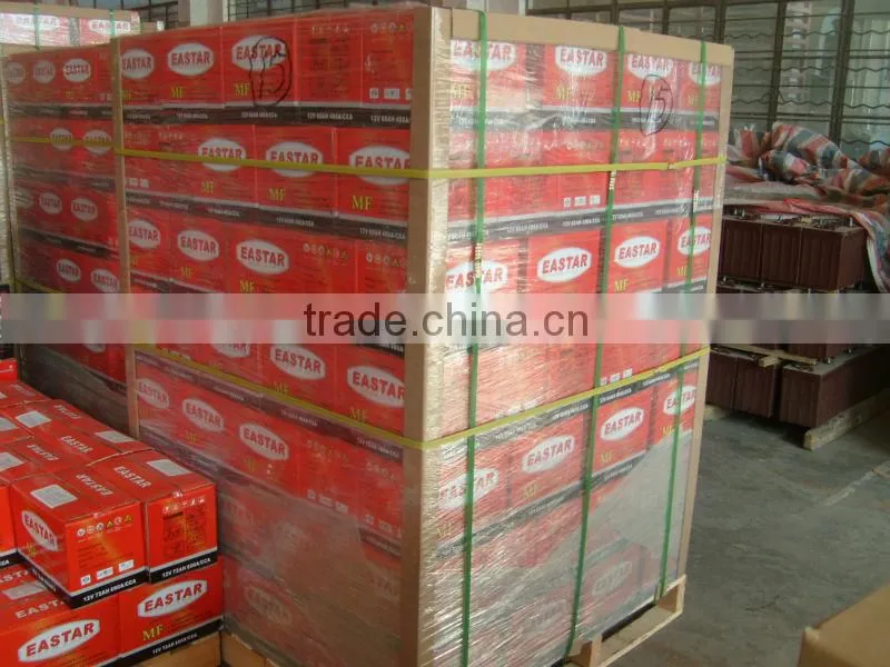 12V 75Ah Dry Charged Car Battery N70Z for Africa Market