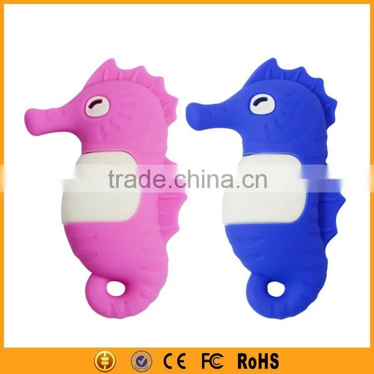 2015 New Novelty Shape Sea Horse OTG Cartoon Character USB Flash Drive