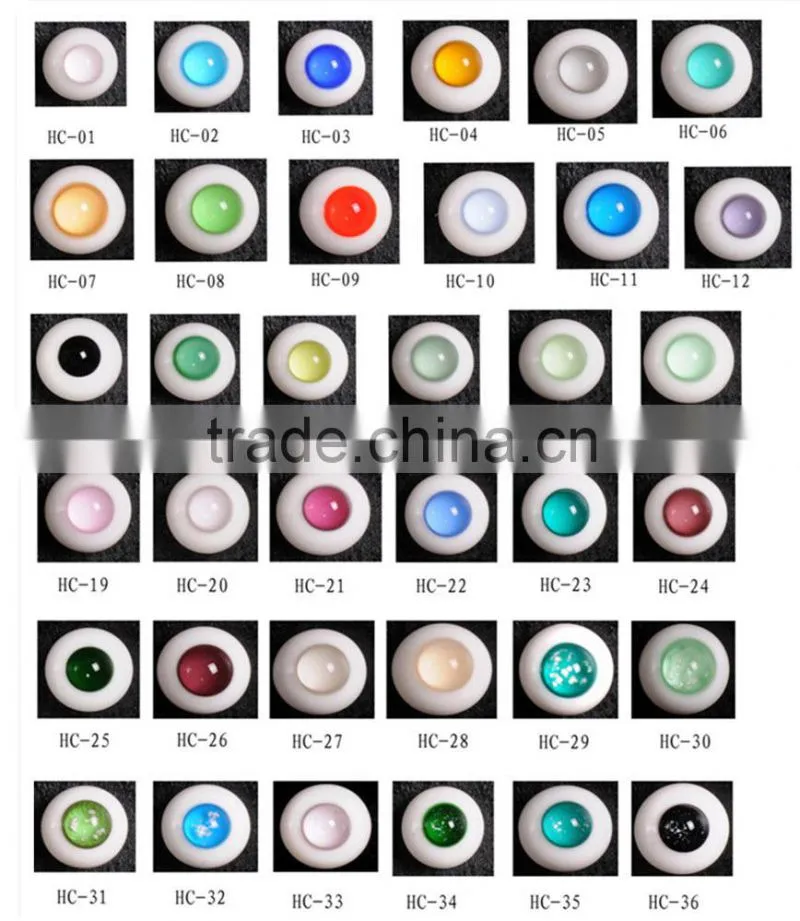 High quality glass doll eyes wholesale