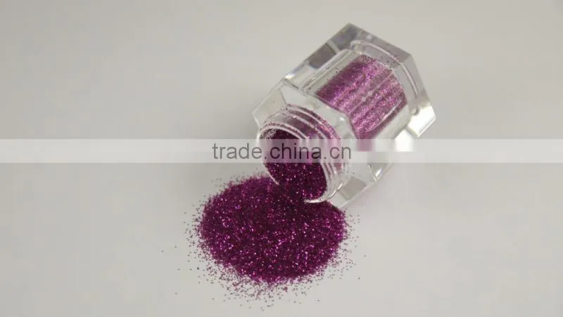 0.2mm PET Pink Glitter Powder