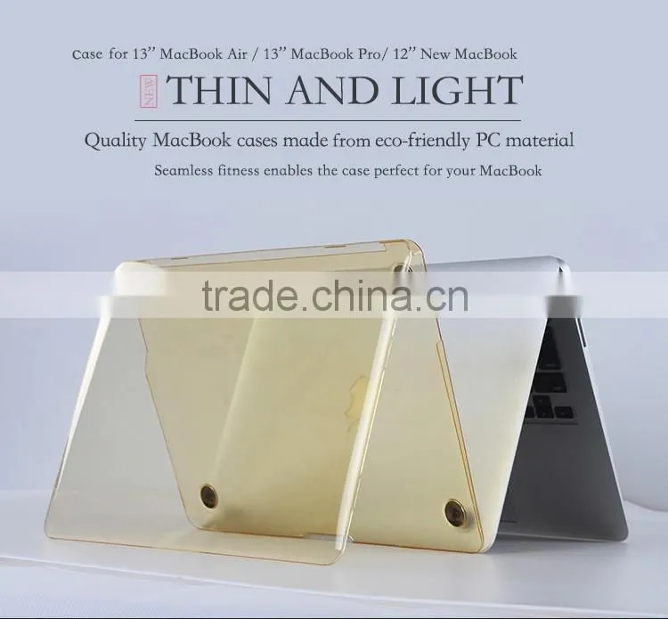15 Inch hard PC shell For macbook Case, For Macbook Cover, For Macbook Pro Case
